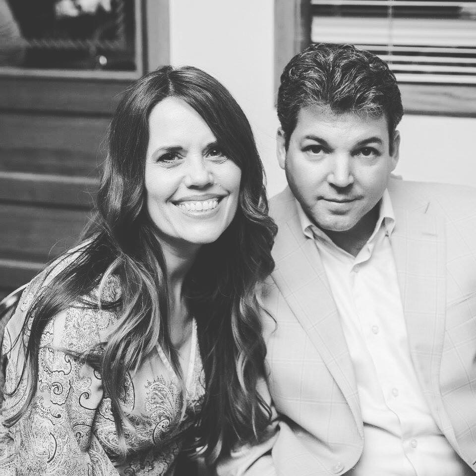 John McGuire with his wife Tammy